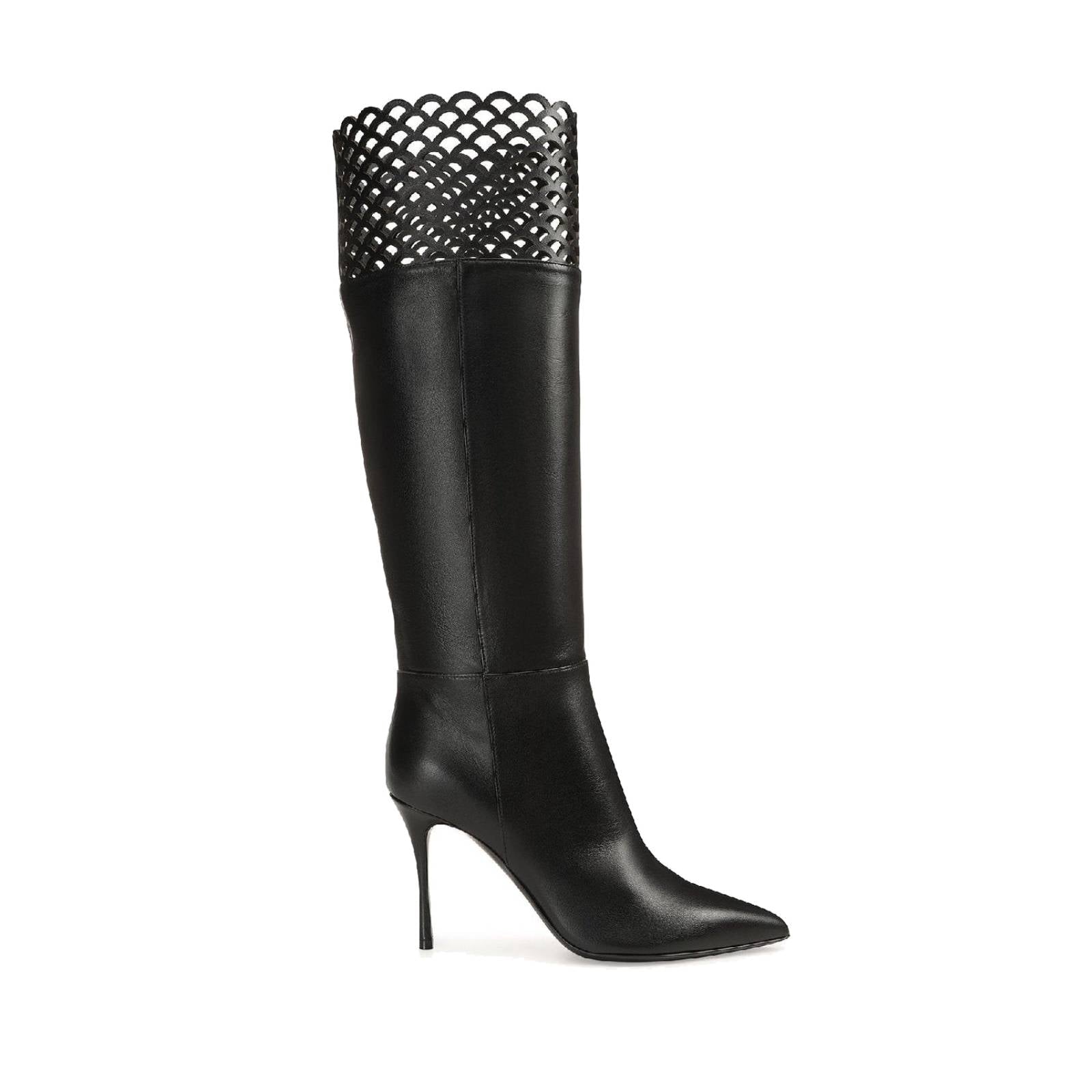 Bottes Sr Mermaid 90 en cuir - Nero