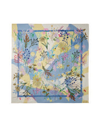 Carré Imprimé Fleurs - Multicoloris