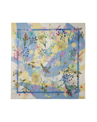 Carré Imprimé Fleurs - Multicoloris