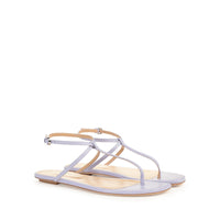 Sandales plates Dafne en cuir - Wisteria