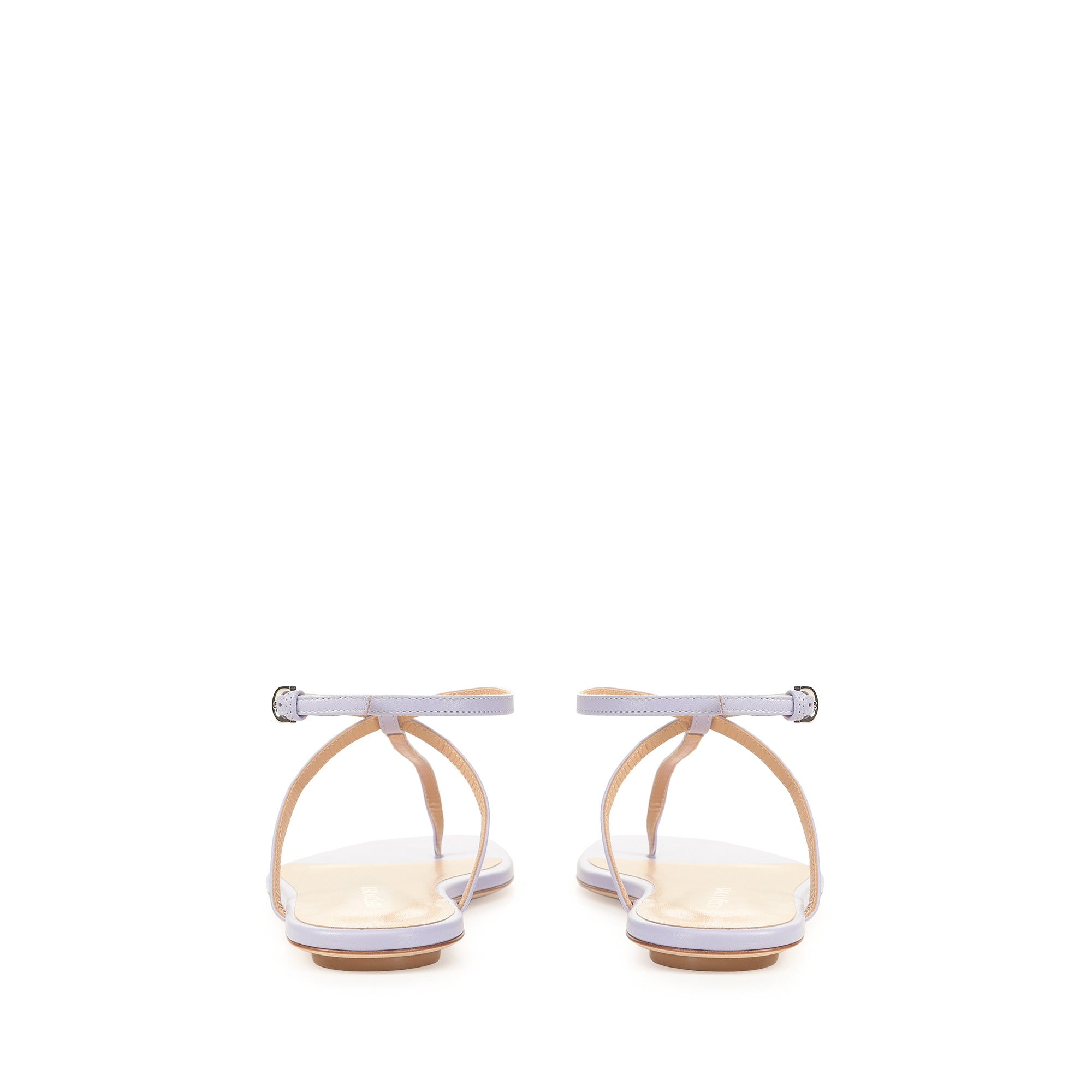Sandales plates Dafne en cuir - Wisteria
