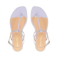 Sandales plates Dafne en cuir - Wisteria