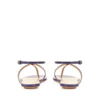 Sandales plates Dafne en cuir - Iris
