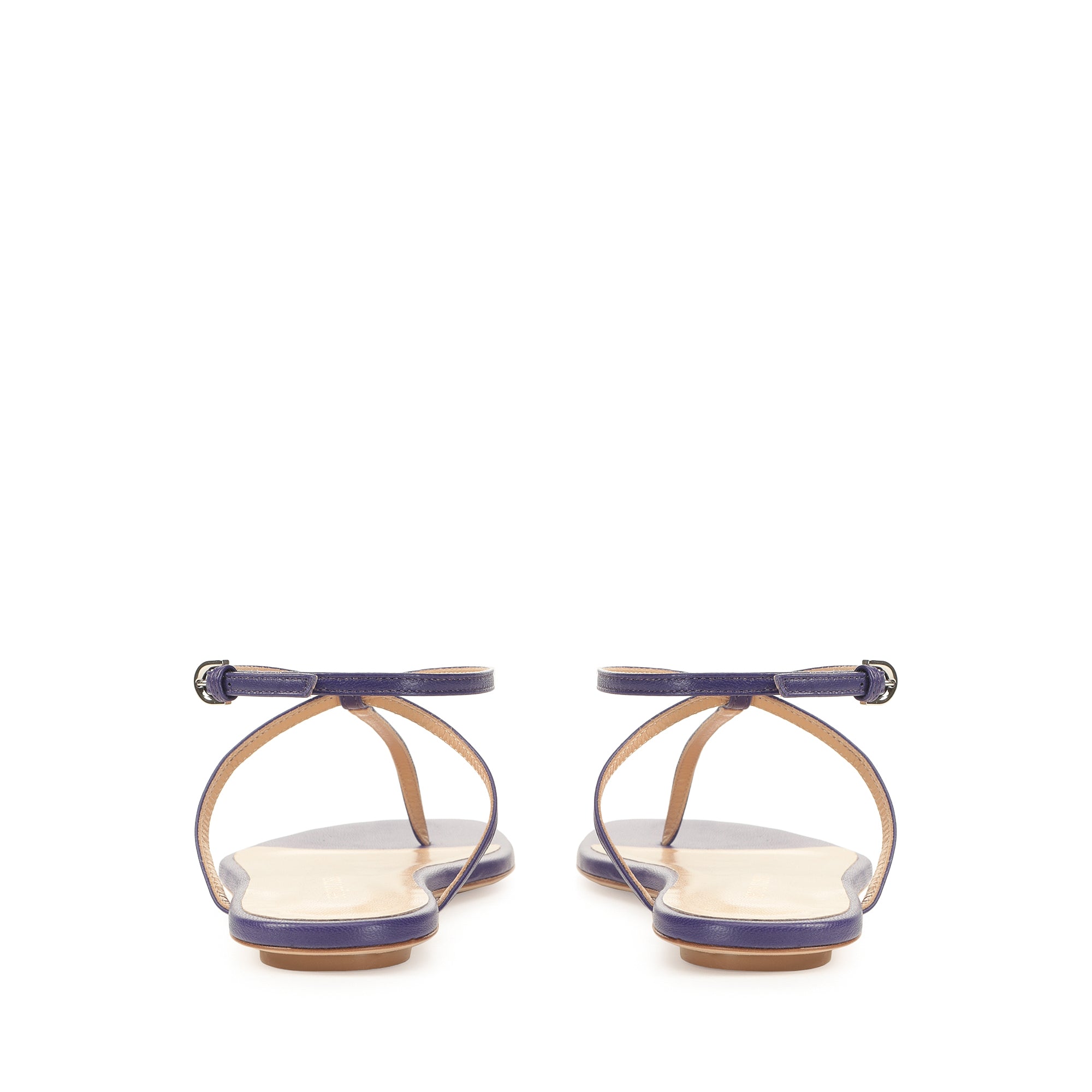Sandales plates Dafne en cuir - Iris