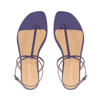 Sandales plates Dafne en cuir - Iris