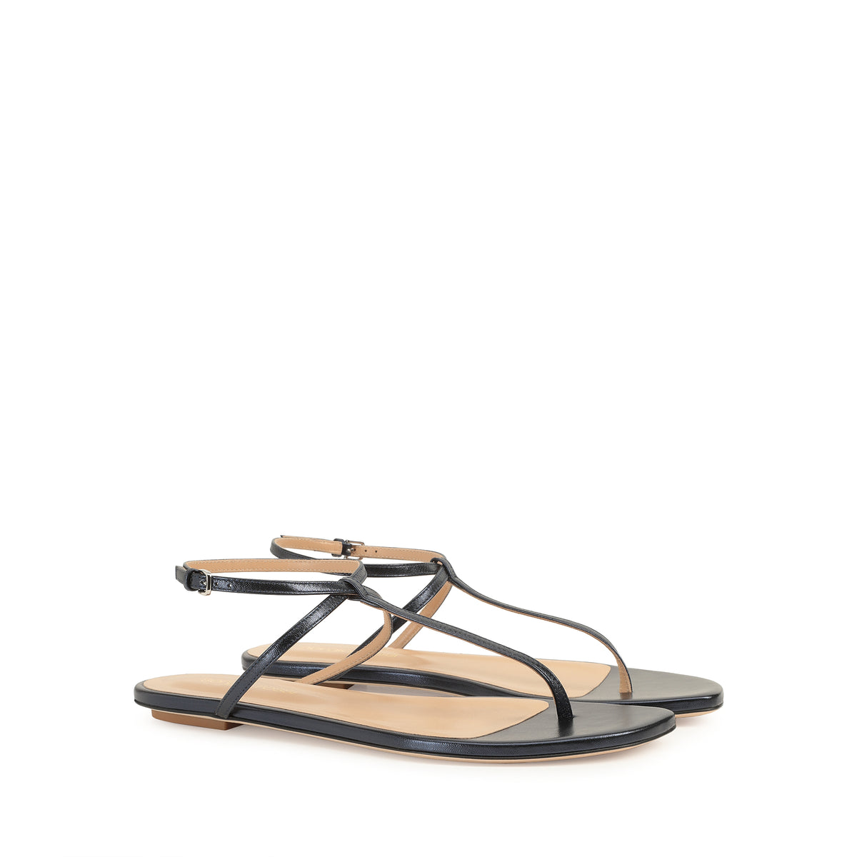 SANDALES EN SOIE DAFNE NAPPA