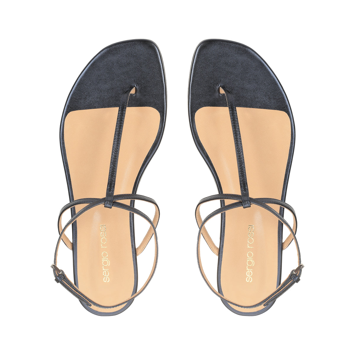 SANDALES EN SOIE DAFNE NAPPA