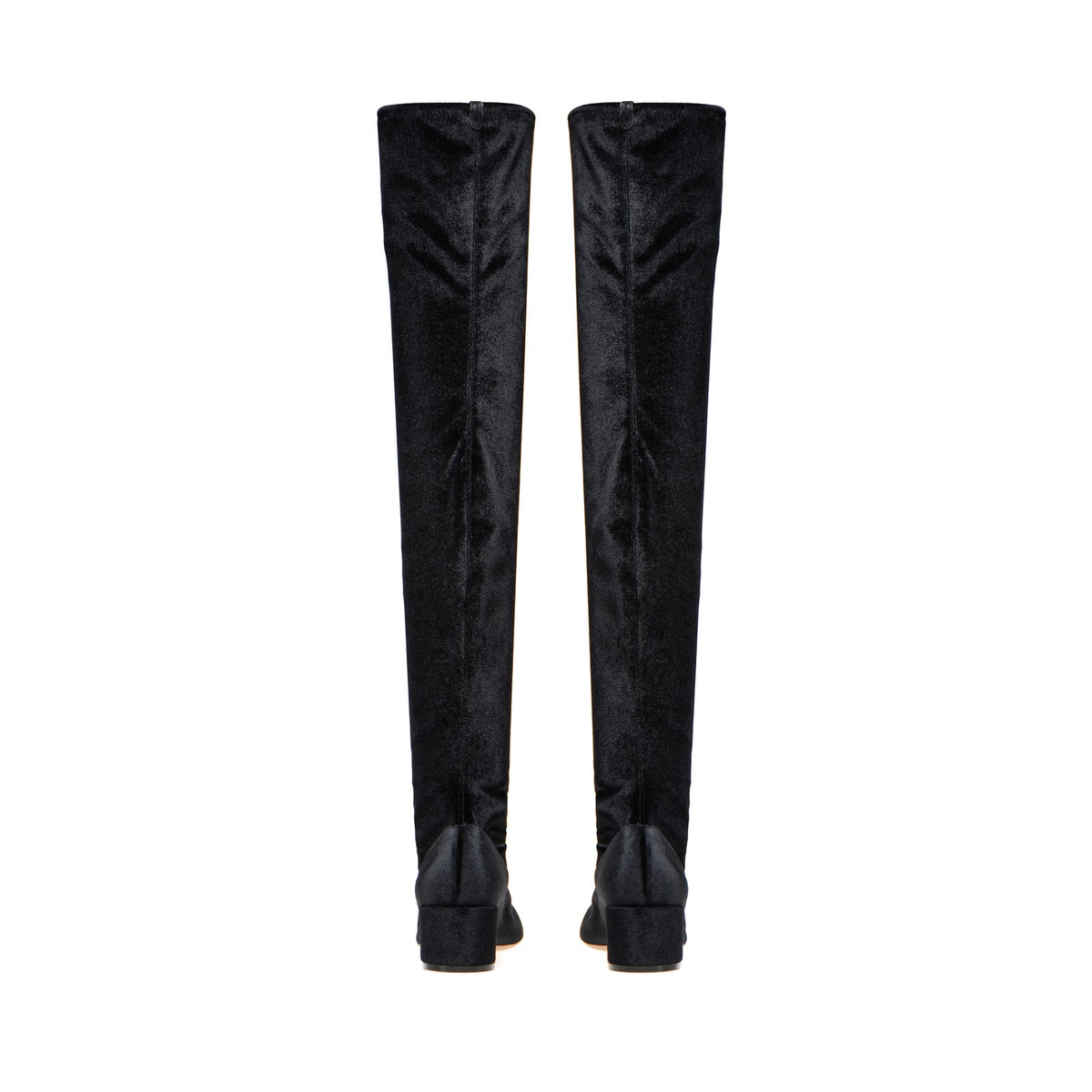 BOTTES EN VELOURS VIRGINIA POUR PIED+VELOURS