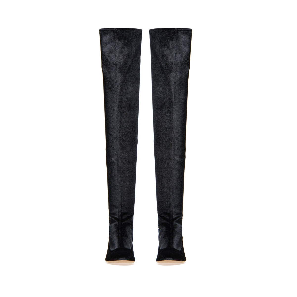BOTTES EN VELOURS VIRGINIA POUR PIED+VELOURS