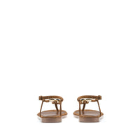 Sandales plates Twist en daim - Baobab
