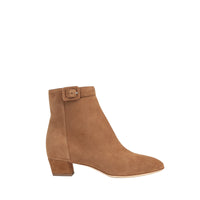 Zebra leather boots - Baobab