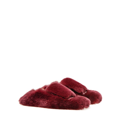 Sr1 fur loafers - Ruby