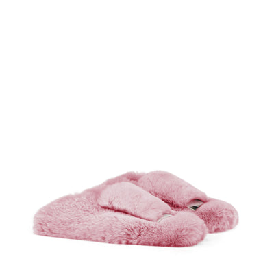 Sr1 fur loafers - Lampone