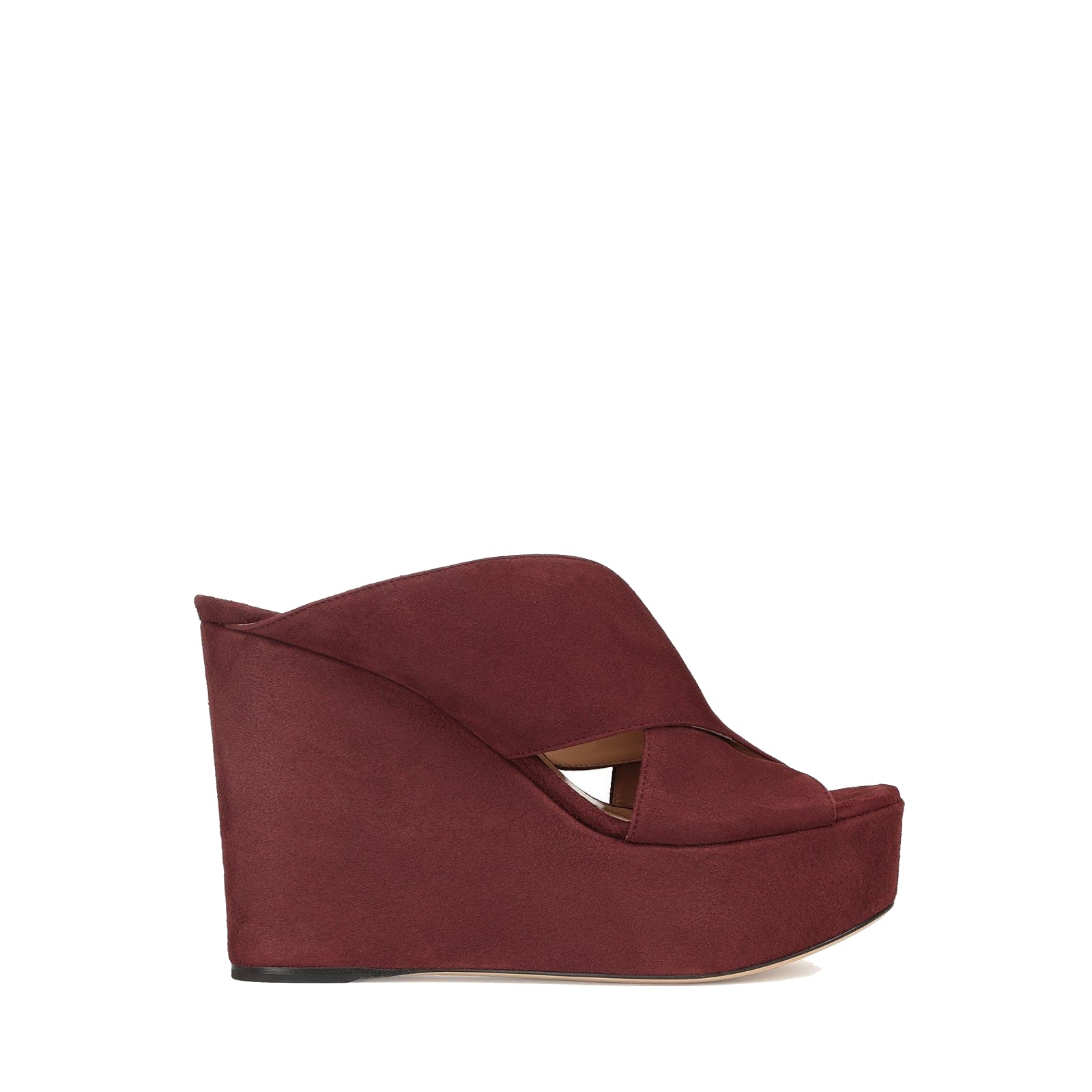 Alma wedge sandals 75 - Blood Red