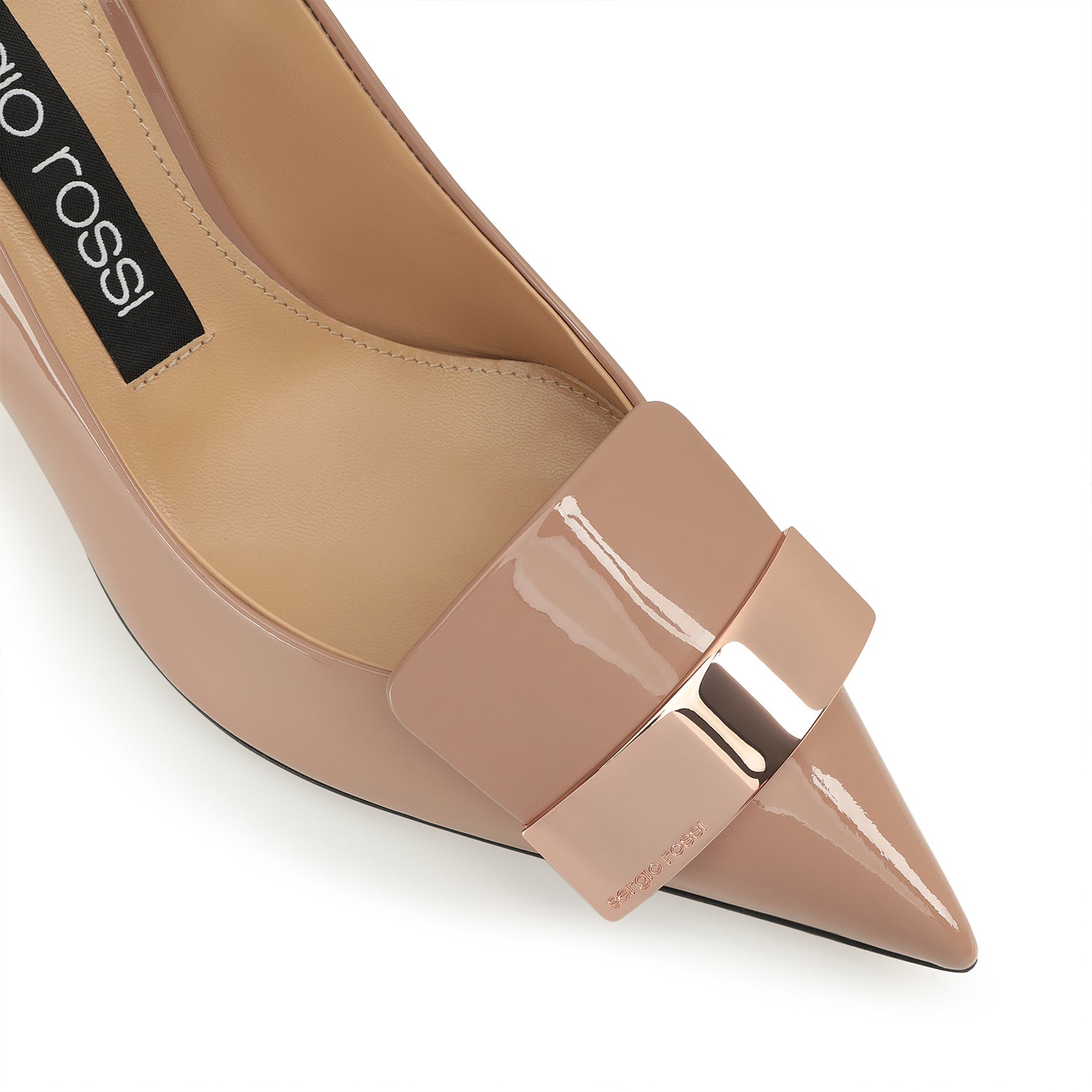 Escarpins Sr1 75 en cuir verni - Bright Skin