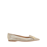 195€   Ballerines Sr1 en cuir - Champagne