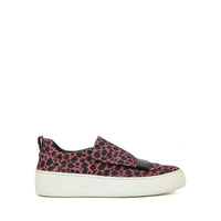 Sneakers à imprimé animal - Blush & Nero