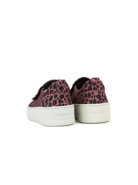Sneakers à imprimé animal - Blush & Nero