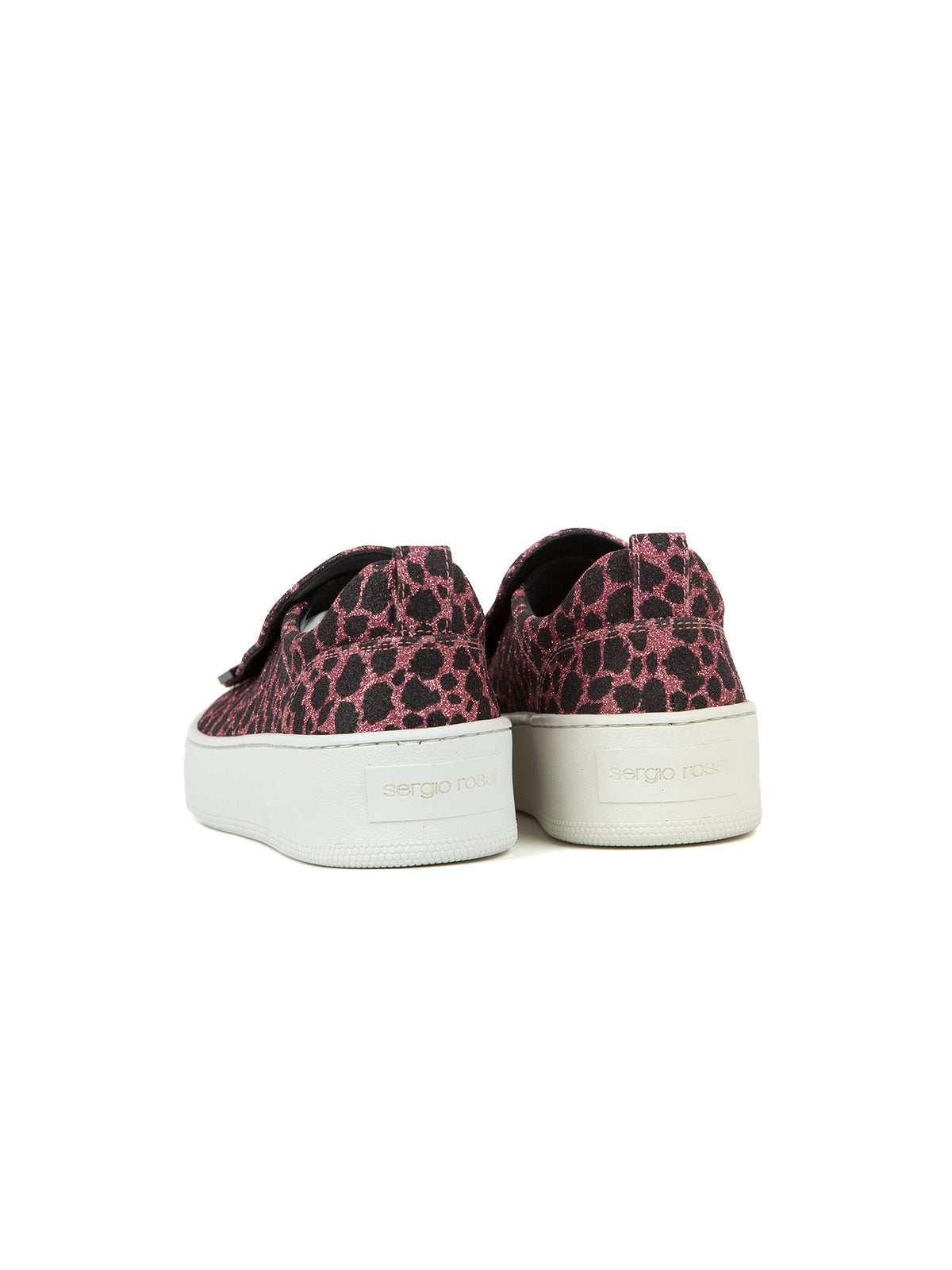 Sneakers à imprimé animal - Blush & Nero