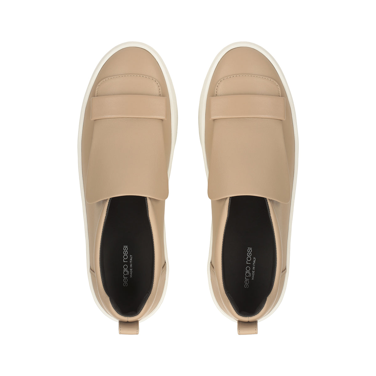 BASKETS SR1 ADDICT SOFT CALFSKIN + ACC. FASCIATO