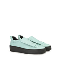 SR1 SNEAKERS ADDICT POMPON + ACC. SANGLE EN CUIR