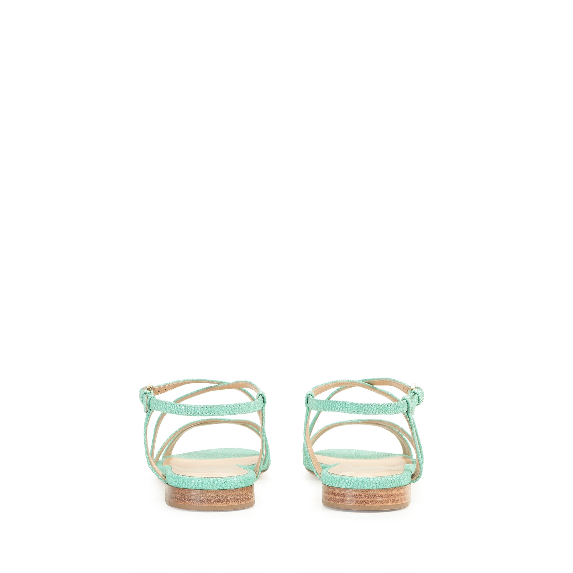 Sandales plates Gruppo A - Aquamarine