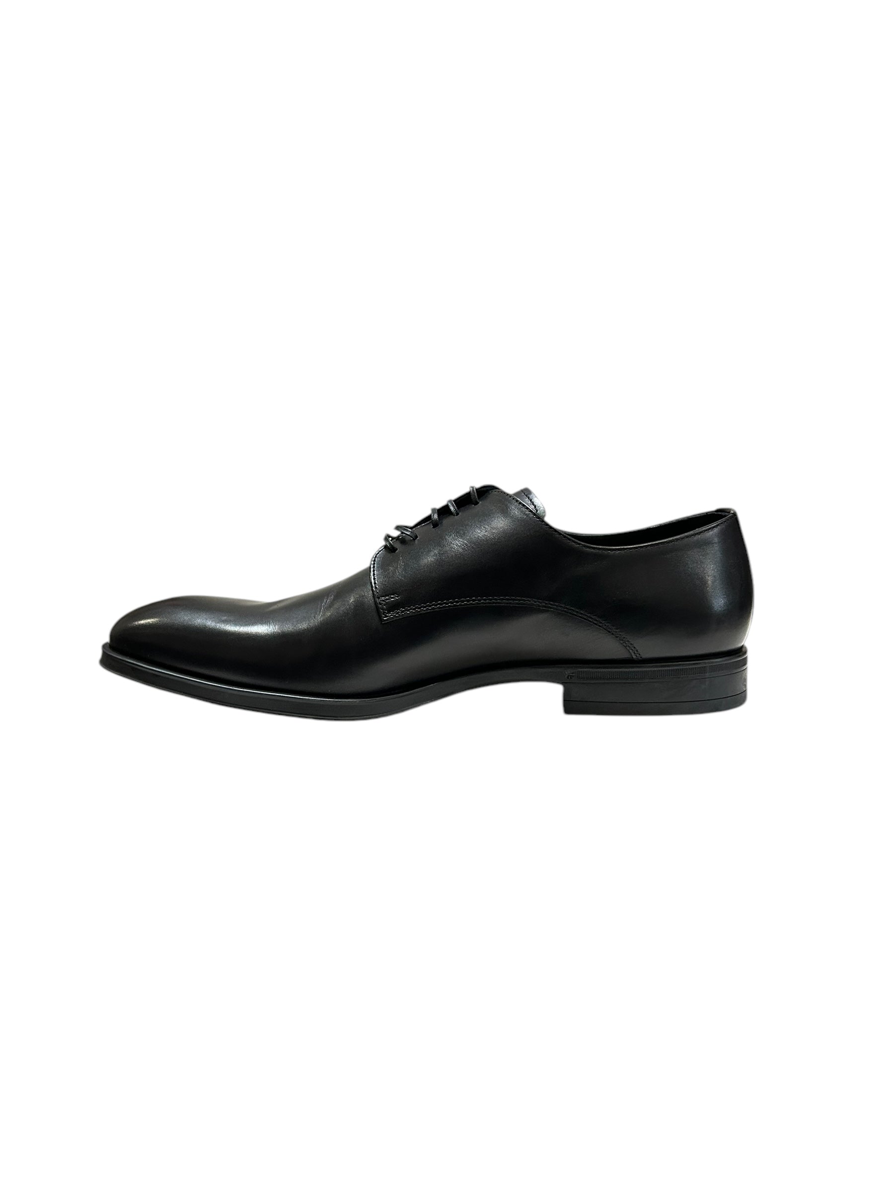 Derbies à lacets en cuir - Nero