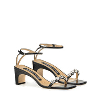 Sandales Sr1 60 en cuir - Noir