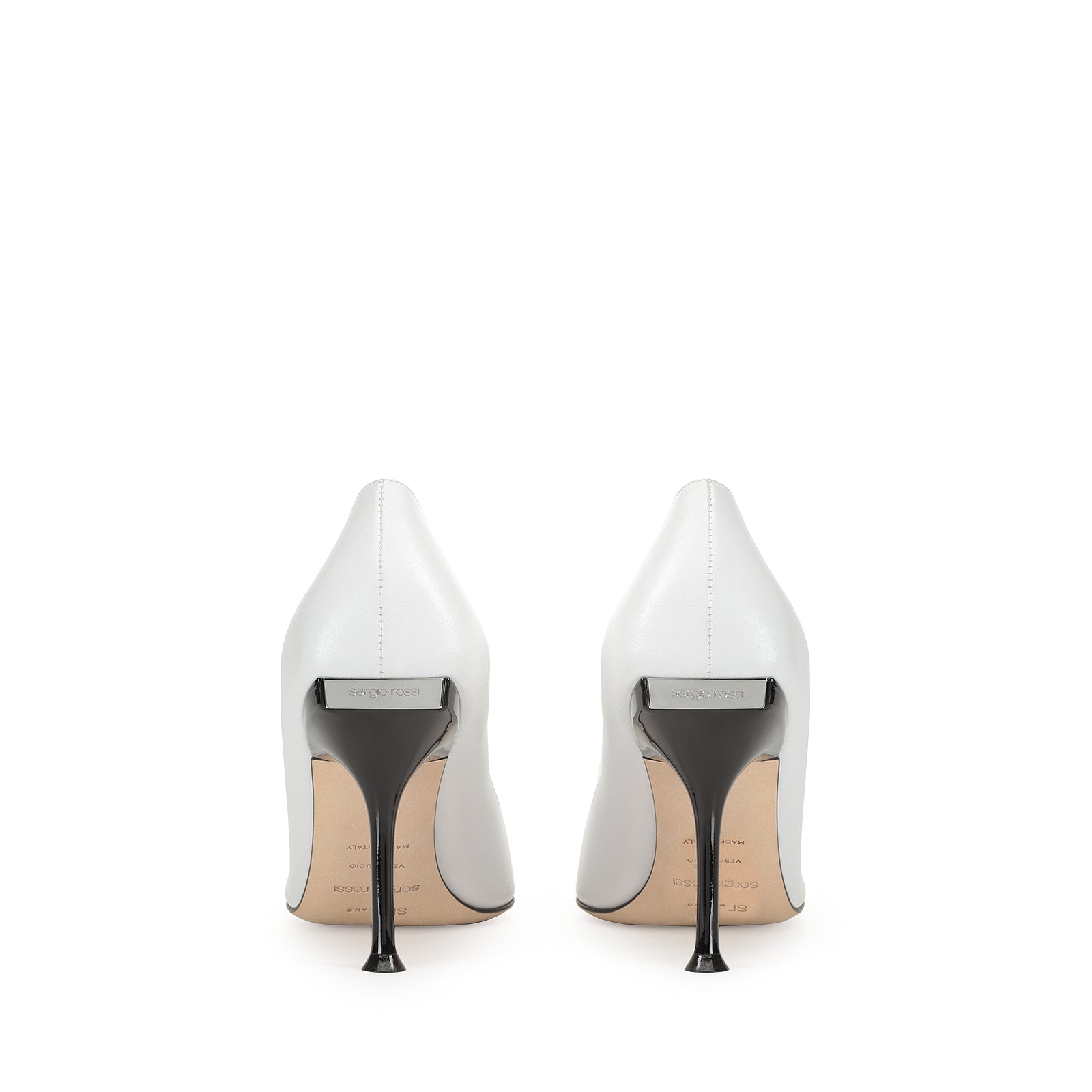 195€   Escarpins Sr Milano 90 - Bianco
