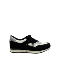 Sneakers rétro en mesh - Nero