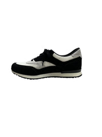Sneakers rétro en mesh - Nero