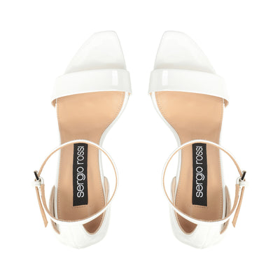 Sr Milano 105 heeled sandals - Bianco