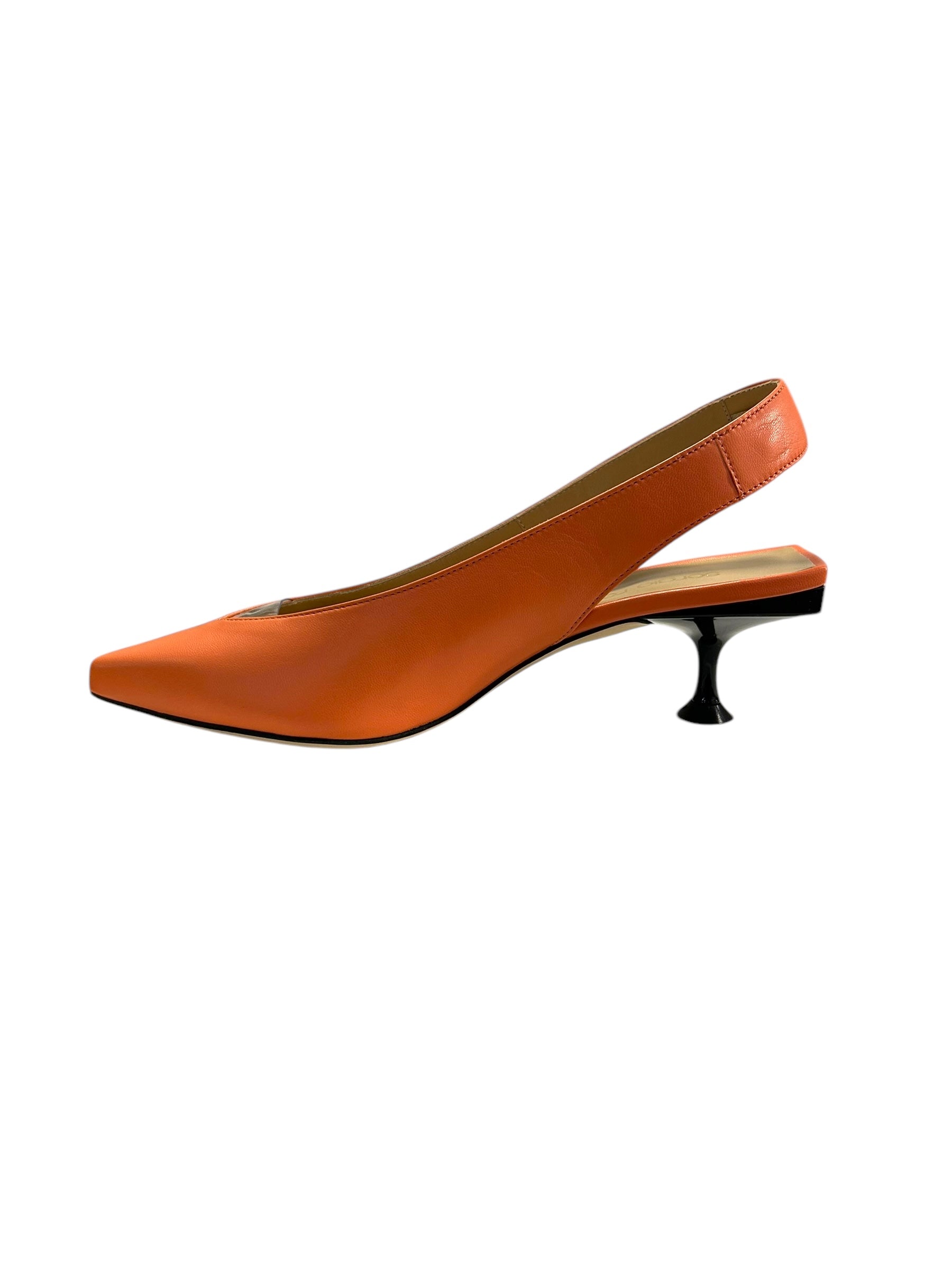 Slingbacks à talons courbés 50 en cuir - Ibis