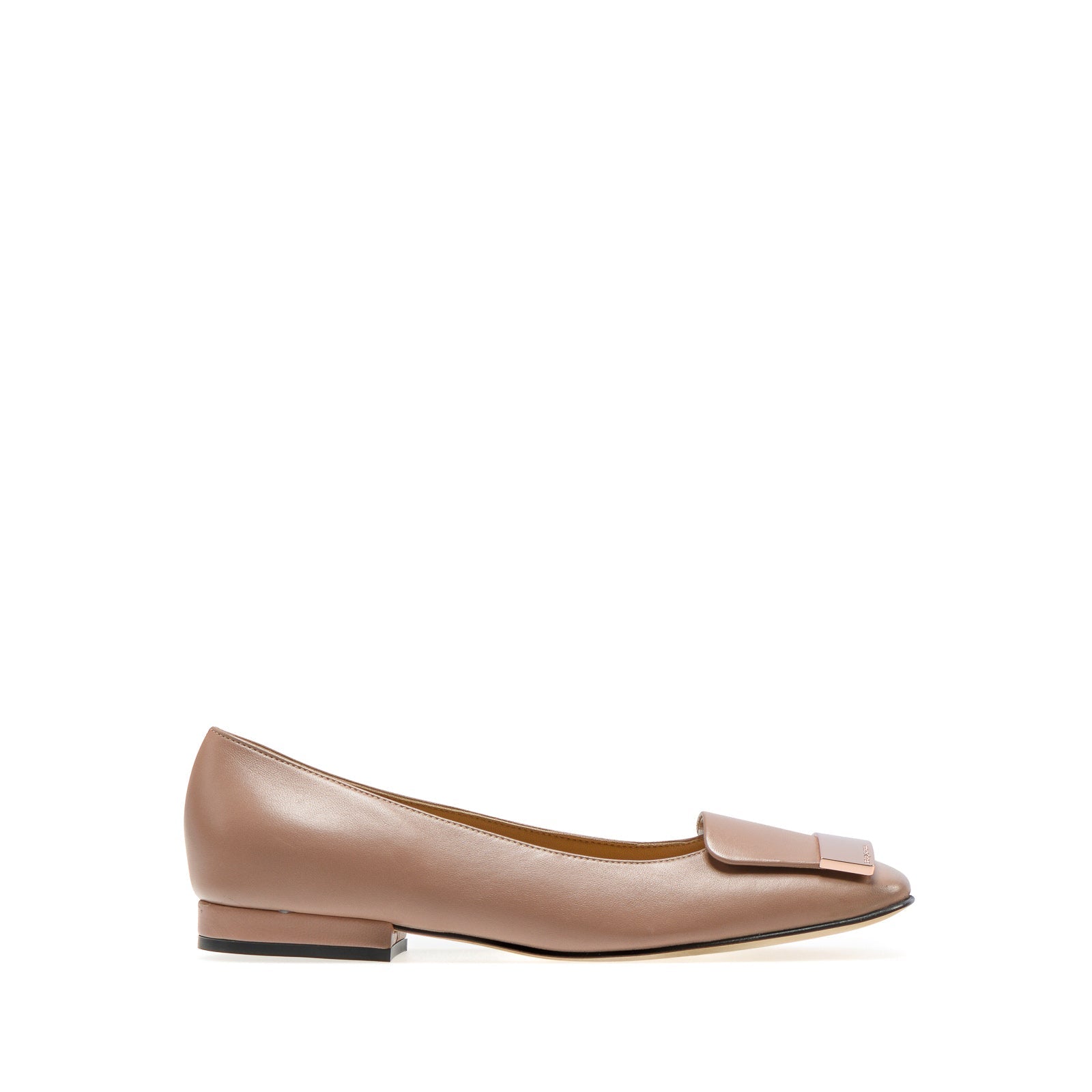 Ballerines Sr1 à languette en cuir - Bright Skin