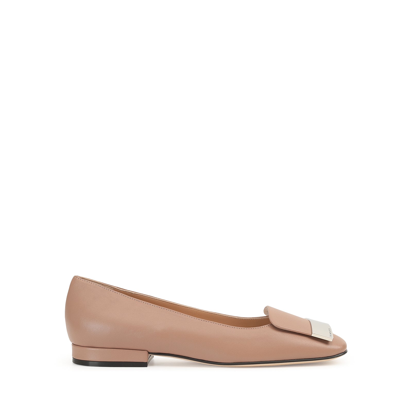 Ballerines Sr1 à languette en cuir - Bright Skin