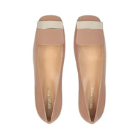 Ballerines Sr1 à languette en cuir - Bright Skin
