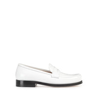 Mocassins Sr College en cuir - Bianco