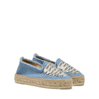 Espadrilles Sergio Rossi x Manebi en denim - Blue