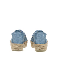 Talons compensés Sergio Rossi x Manebi - Blue