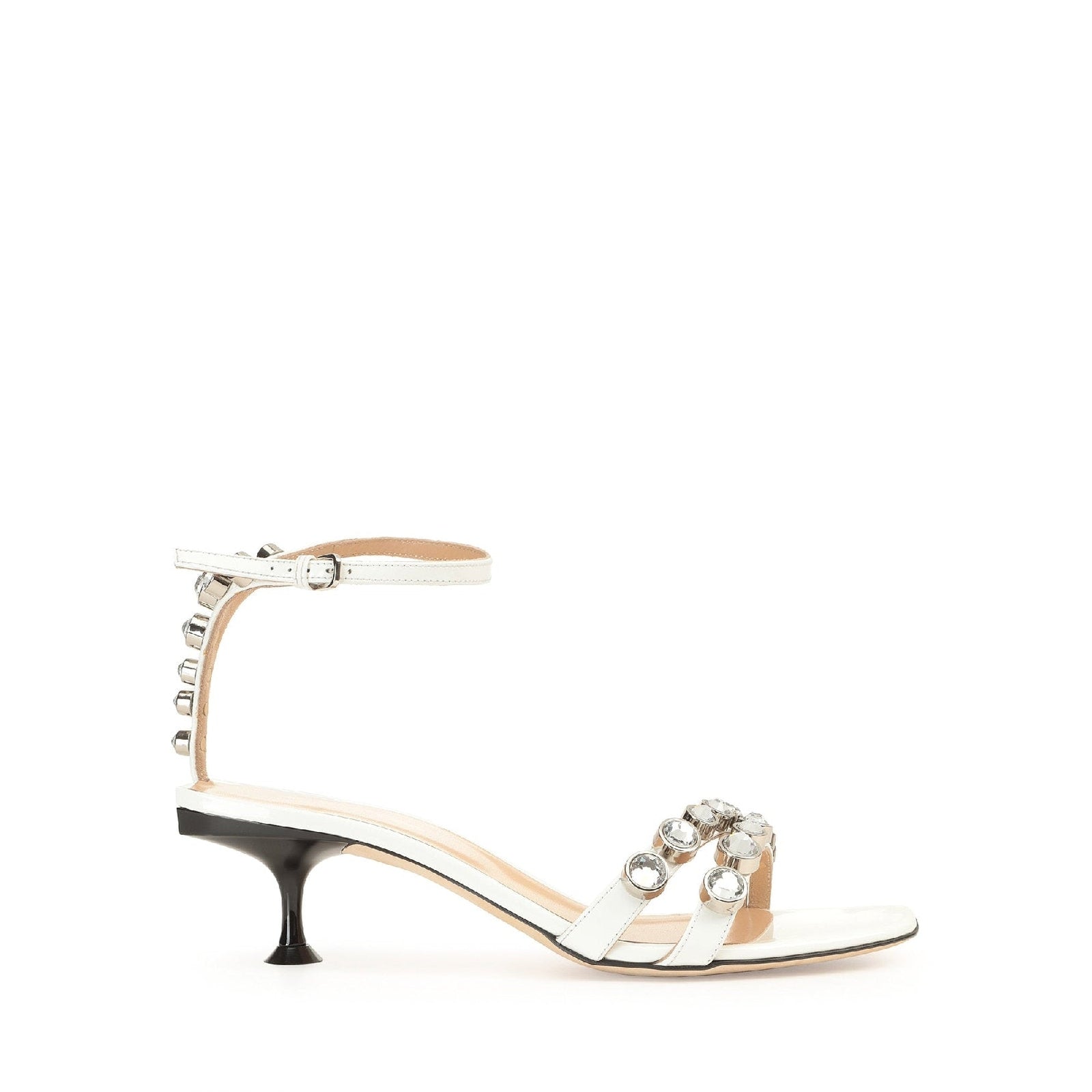 Sandales Sr Milano 50 en cuir - Bianco