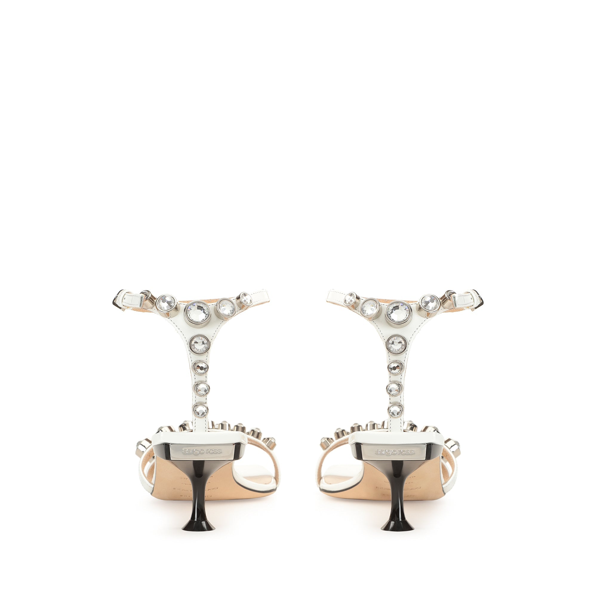 Sandales Sr Milano 50 en cuir - Bianco