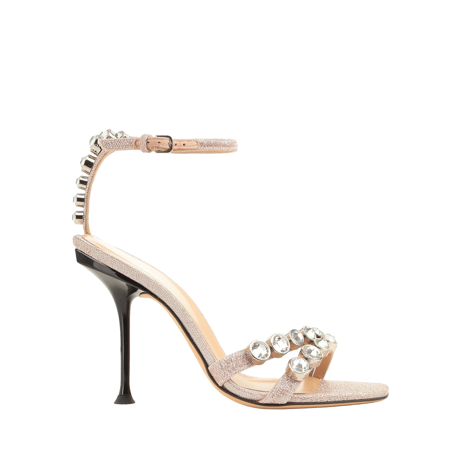 340€   Sandales Sr Milano 105 en tissu - Oro Rosa