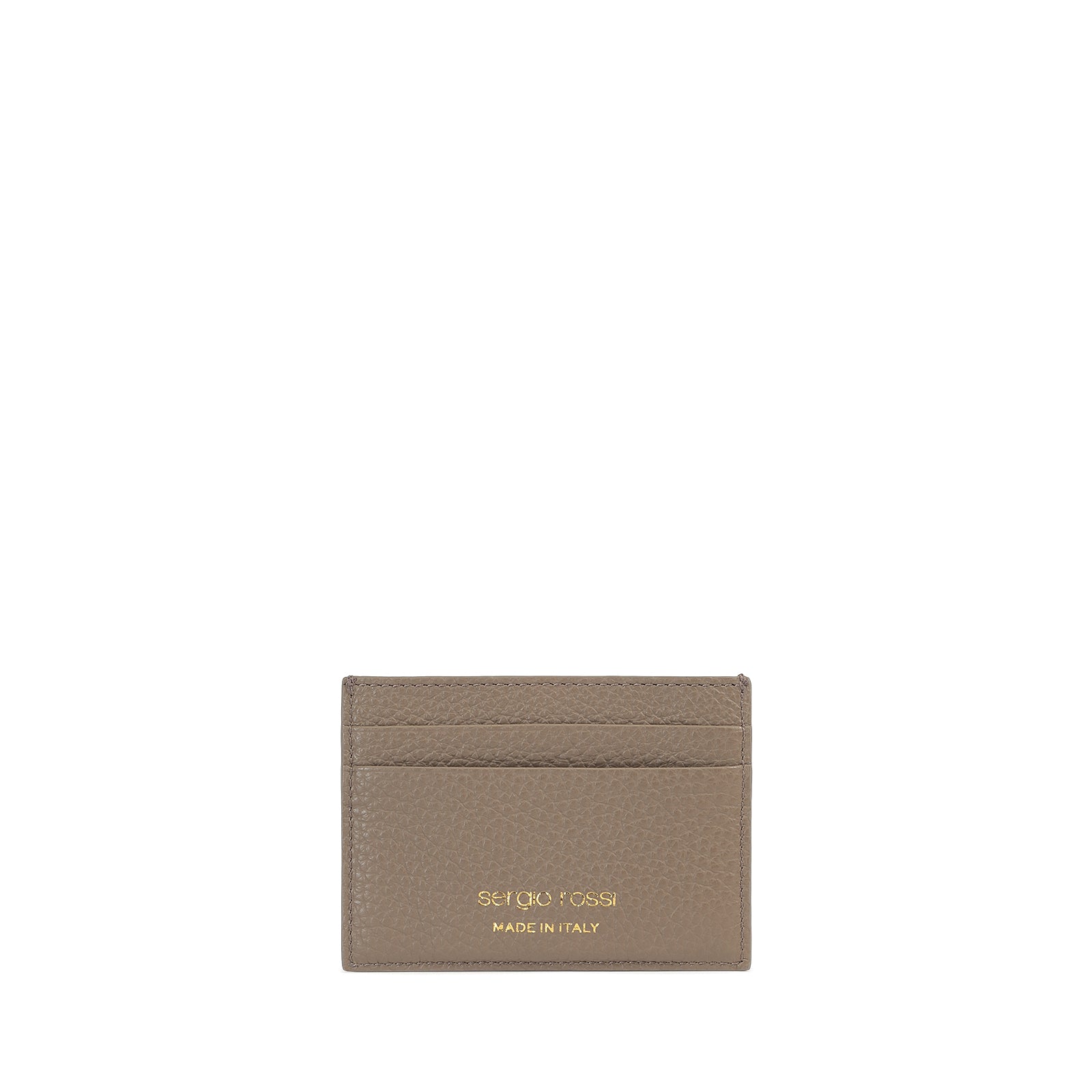Gruppo A card case - Taupe