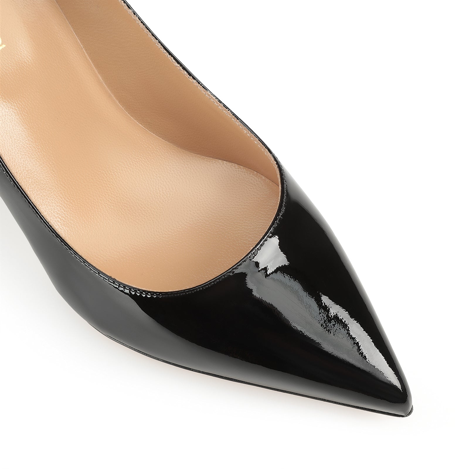 Escarpins Sergio 75 en cuir verni - Nero