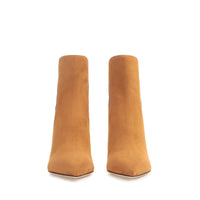 Bottines Godiva 75 en daim - Tabacco