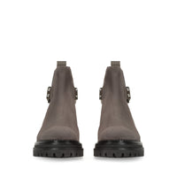 BOTTINES DE CHEVILLE EN SUÈDE MOTORISÉE taille 50/55