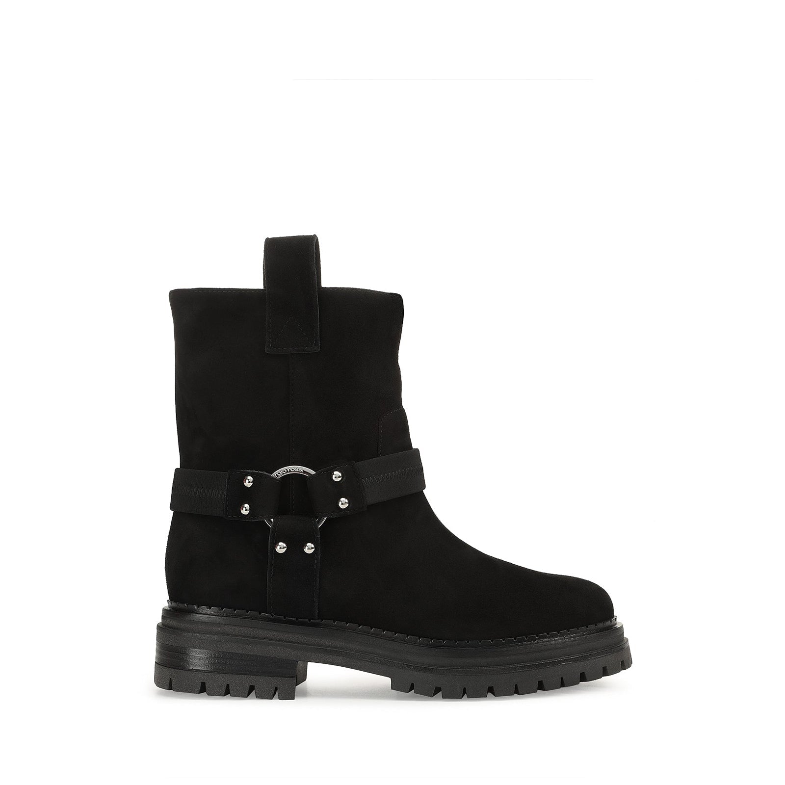 Bottines Motor en daim - Nero