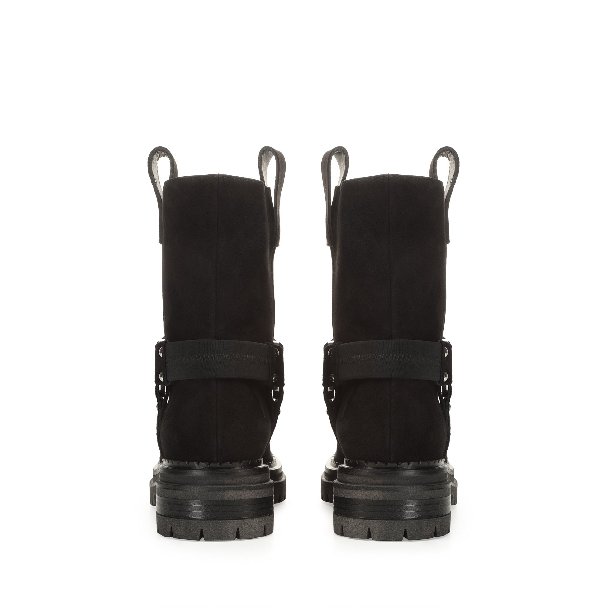 Bottines Motor en daim - Nero