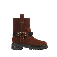 Bottines Motor en daim - Cocoa