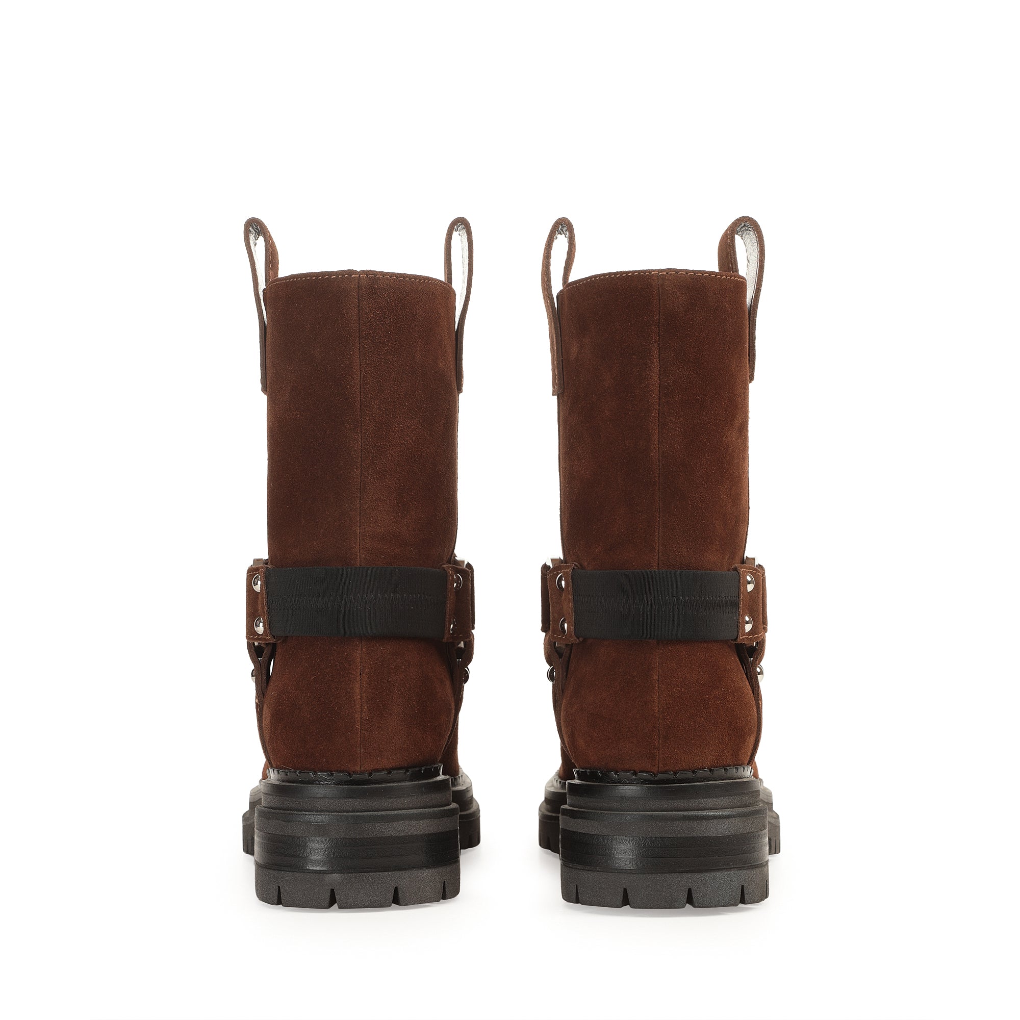 Bottines Motor en daim - Cocoa